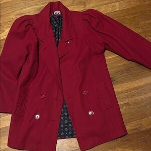 Elegant Red Women's Blazer